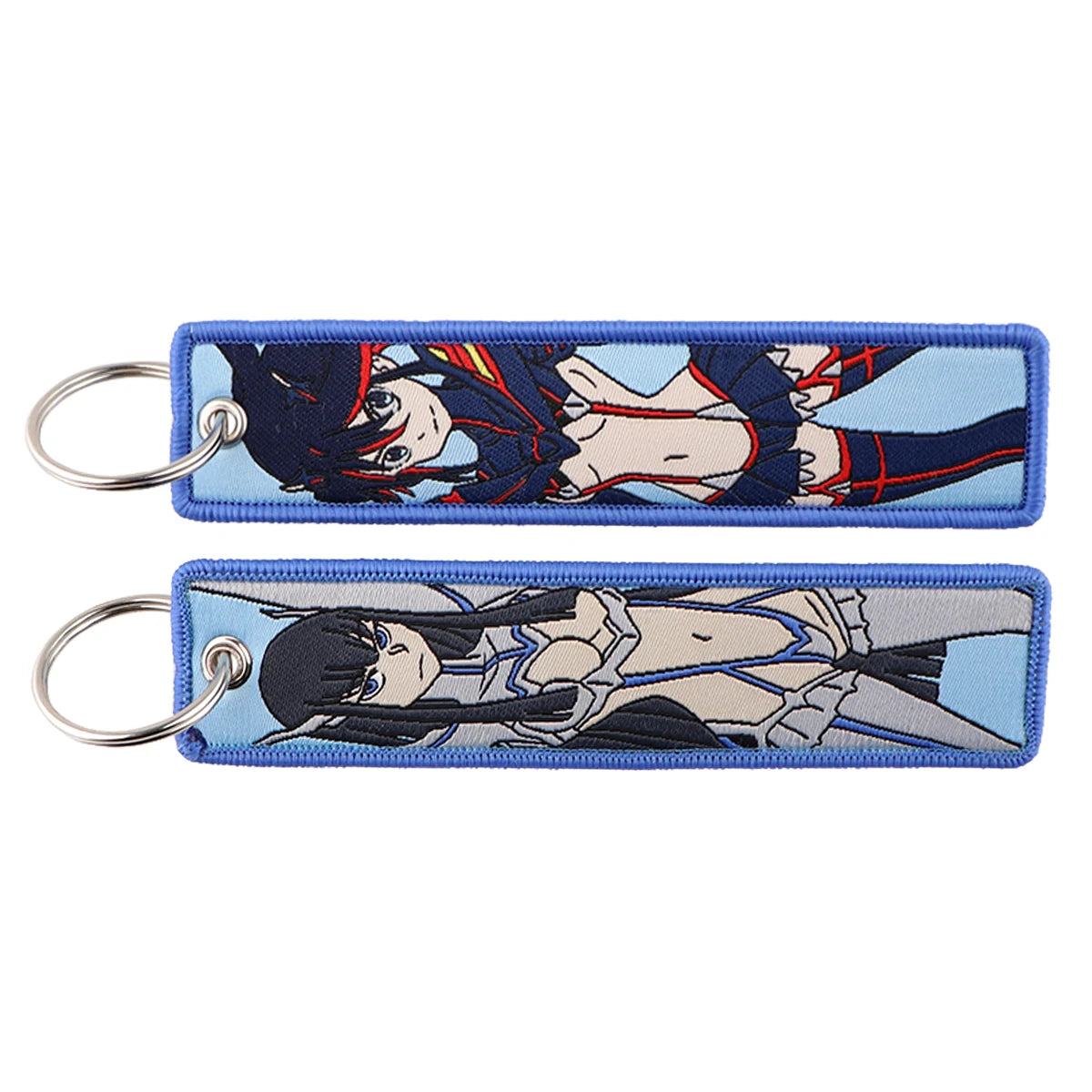 Anime Embroidered Jet Tag Keychain™