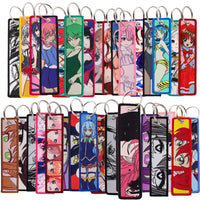 Anime Embroidered Jet Tag Keychain™
